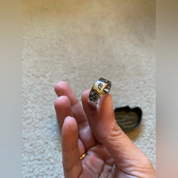 Vintage Rare Tim Burton The Corpses Bride collector wedding ring set. - Picture 5 of 15